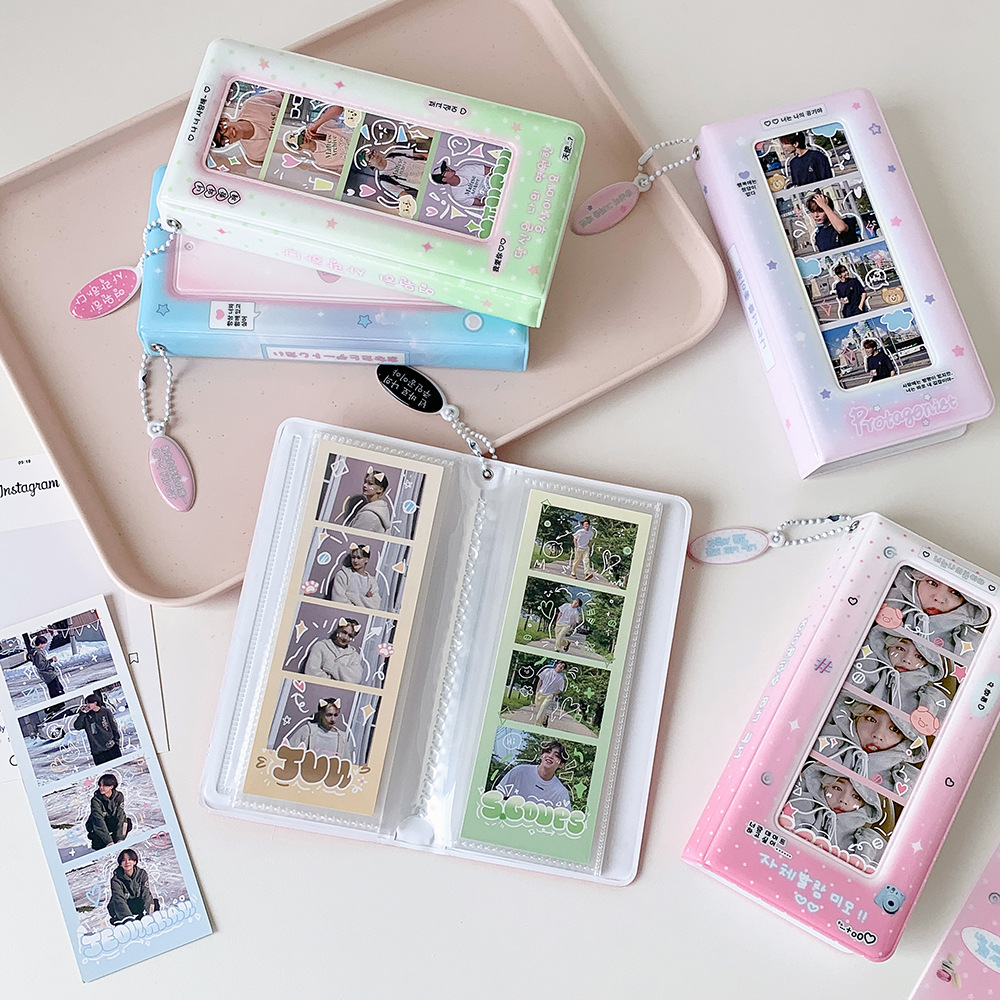 Korean Lifestyle Student - Kpop Fashion Koreaanse Lifestyle 4-delige fotokaarthouder