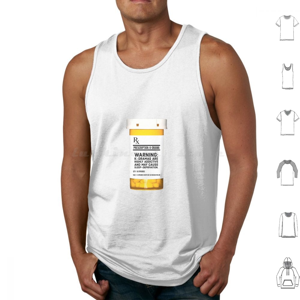 Lifestyle Korean Drama - K-Drama Tanktops op sterkte Print Katoen