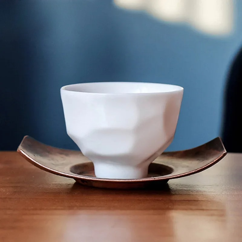 Celadon Ceramic Cup - Witte Jade Kung Fu Kop Keramische