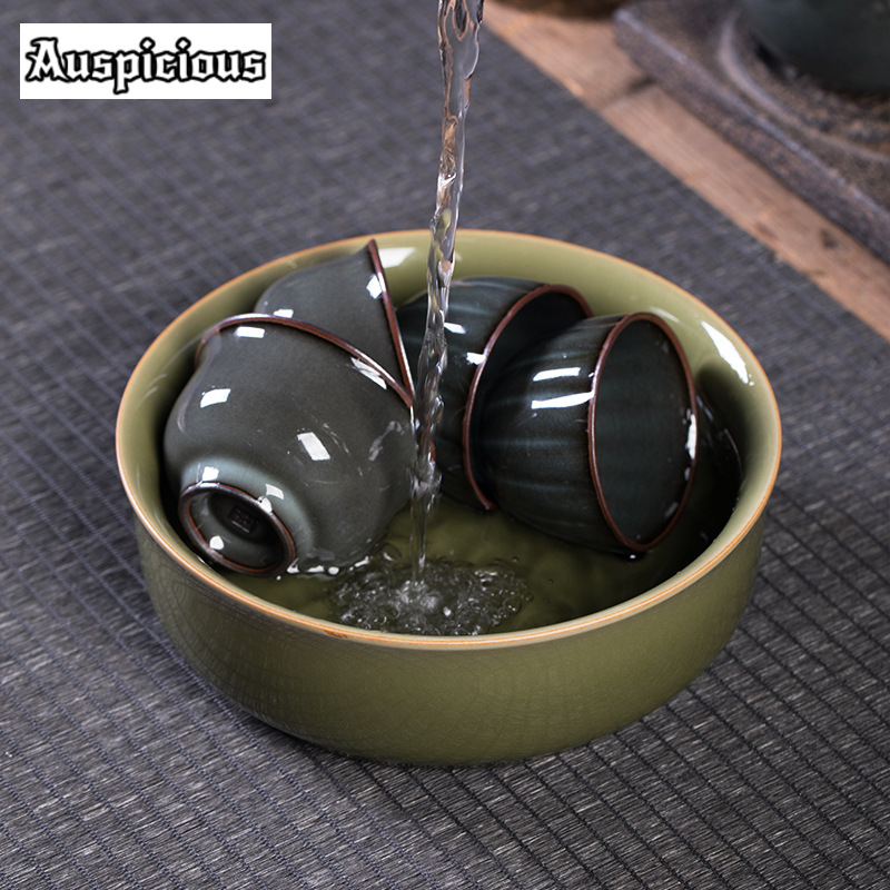 Celadon Ceramic Cup - 600Ml Antieke Galze Longquan Celadon Jianshui