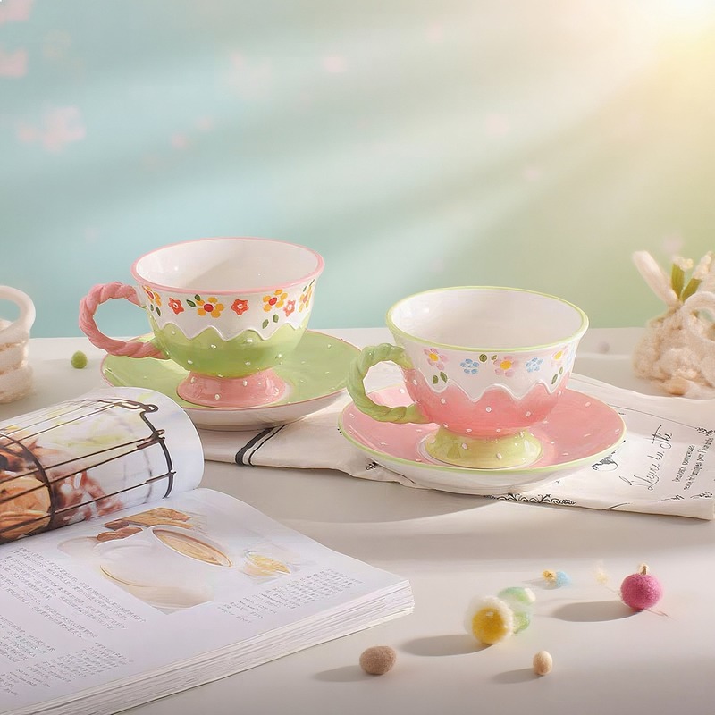 Koreaanse stijl handgeschilder - Korean Tea Set recensie en prijs
