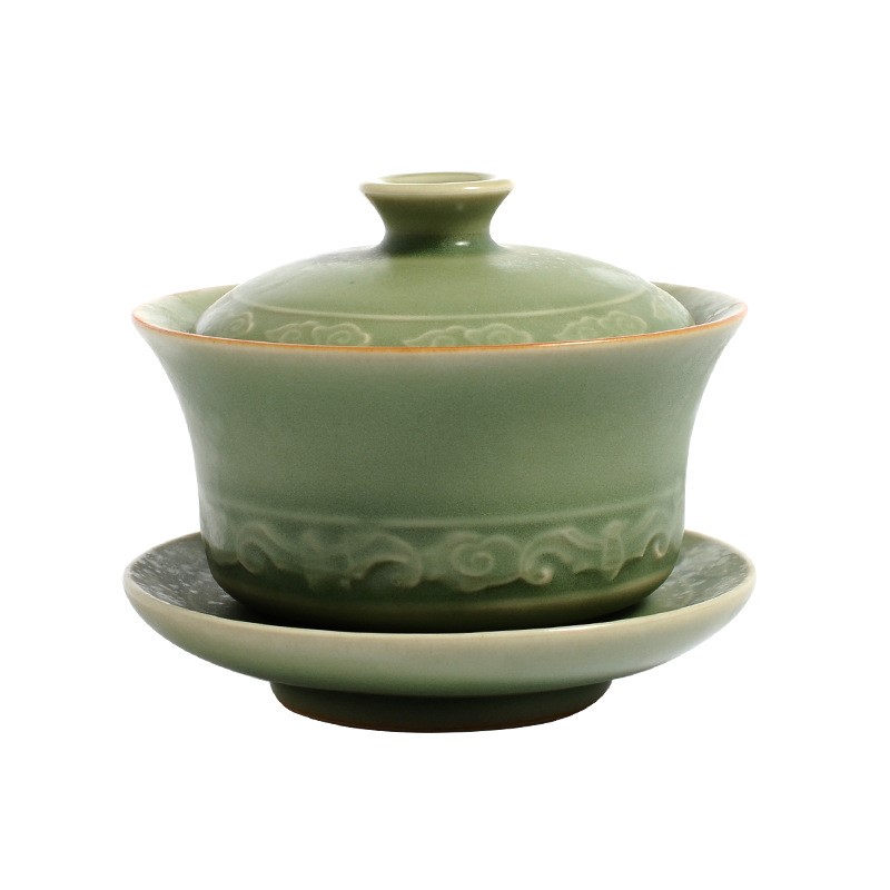Hoogwaardige celadon Gaiwan cr - Celadon Ceramic Cup recensie en prijs