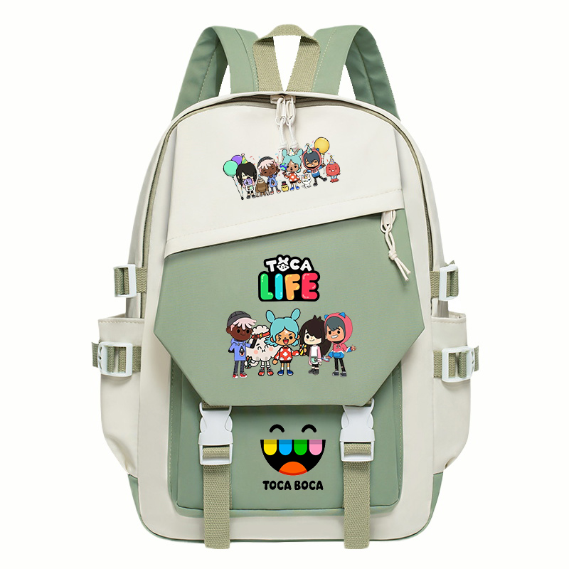 Toca Life World Print Rugzak K - Korean Lifestyle Student recensie en prijs
