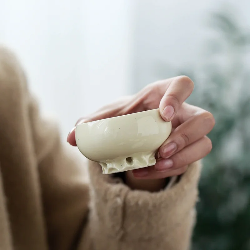 Handgemaakte retro Chinese sti - Celadon Ceramic Cup recensie en prijs