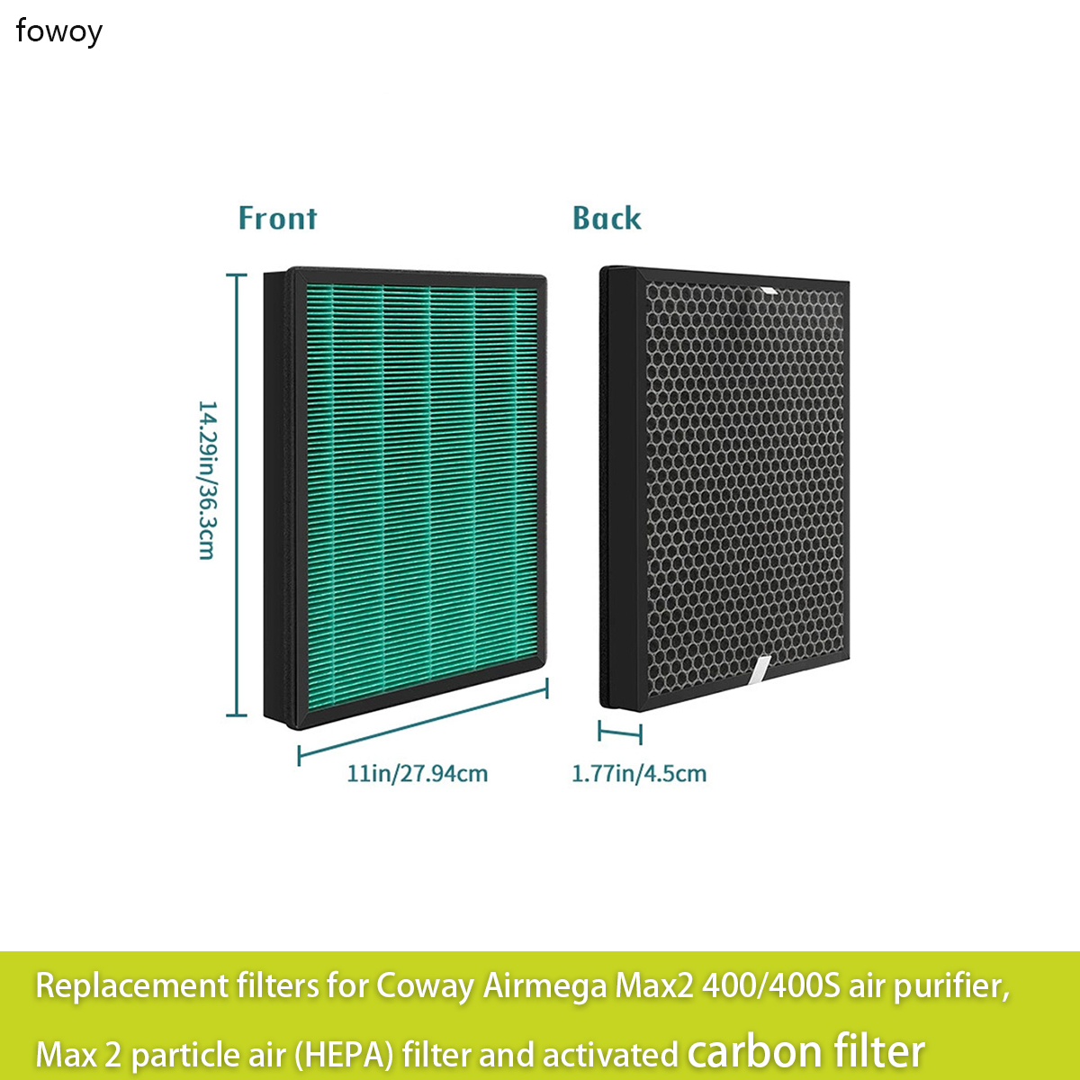 Vervangingsfilters voor Coway  - Coway Air Purifier Airmega 400 recensie en prijs