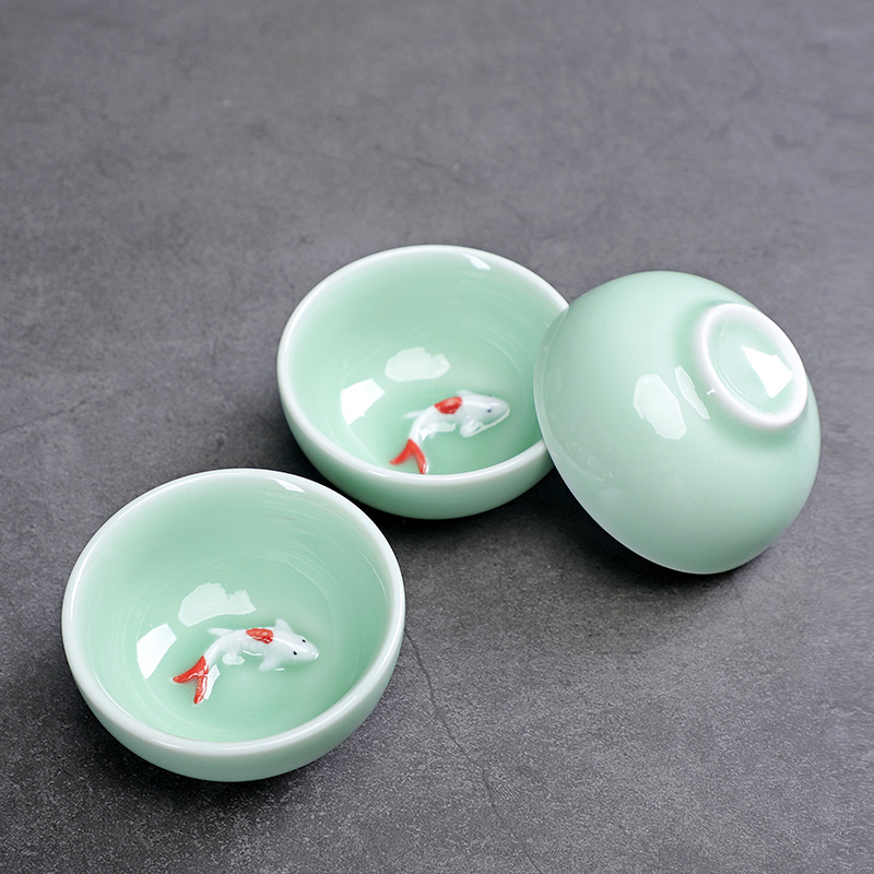 Celadon Fish Leuke Theekopje,  - Celadon Ceramic Cup recensie en prijs